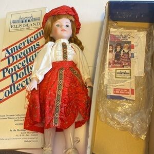 American dreams porcelain doll musical Sasha